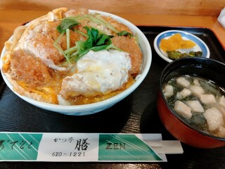 Katsu Tei Zen - ランチ カツ丼（ロース）990円