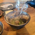 Seminare 輕井澤 - 味噌汁というより、"soupe miso(筆記体)"て感じの抜け感です。めちゃくちゃ気に入りました。