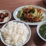 一龍 - 料理写真:回鍋肉定食