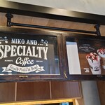 大阪市送料無料 niko and... CLASSIC DINER SERIES メニュー写真 : niko and  COFFEE 梅田ヘップファイブ - 大阪梅田