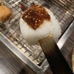 ユルイの宿 恵山 - 五平餅は焼きすぎてカピカピに笑