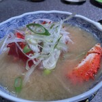 根室花まる - 花咲蟹の鉄砲汁