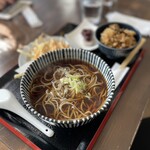 Soba Tobako - ごぼう天そば・炊き込みご飯セット（1,600円）