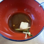 竹味 - 肘で引っ掛けてこぼしてまった(^◇^;)