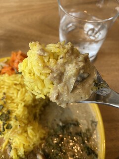 Dracaena curry - ダル（豆）はまろやか