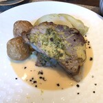 CIRCULO - ⑤豚肩ロースの煮込み　～クリームソース　きゃべつ～（\1,450.-）'24/3/11