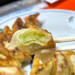 新ちゃん - ぎょうざ　断面