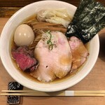 Homemade Ramen 麦苗 - 醤油らあめん 1250円   特上トッピング700円