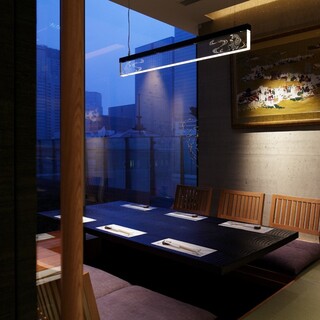 東京駅直結・夜景を望む純和風空間