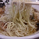 麺屋あごすけ - 細ちぢれ麺