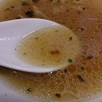 麺屋あごすけ - 澄んだアゴ出汁スープ