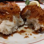 ファミリア - クリームコロッケ(断面)