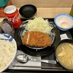 松のや - ロースかつ定食