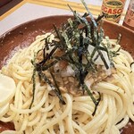 スパゲティ ダン - たらこイカなっとう大根おろし