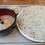 天茶屋 七蔵 - 稲庭うどん 七蔵特製スープつけ麵 小 (ざるうどん)