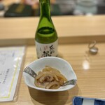 こい勢 - ヤリイカ沖漬け（お通し）