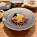 鮨 慎之助 - ホタルイカ酢味噌