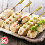 Assorted moist chicken fillet skewers (1.5x volume)