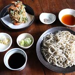 Kura + Soba Naka Ya - 川海老の蕎麦(季節限定)