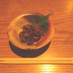 富小路 鱗 - アナゴの肝の煮つけ