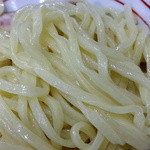 金久右衛門 - 毛蟹と鶏のつけ麺　麺