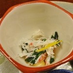 モリタ屋 - 蟹の酢の物（前菜）