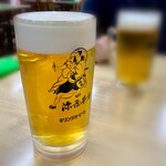 源蔵本店 - 特大ジョッキ(1000ml) 1,050円 1杯目