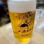 源蔵本店 - 特大ジョッキ(1000ml) 3杯目