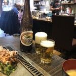 たぴおか食堂 - 大瓶なのが嬉しい〜