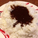 トマト＆オニオン  - 日替わり定食にセットされてるライス＆黒カレー食べ放題