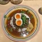 Kyouto Kare Seisakusho Kariru - 限定カレー(筍キーマ卵付き)1,200円