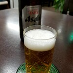 松葉屋 - 瓶ビール。アサヒorキリン有り。