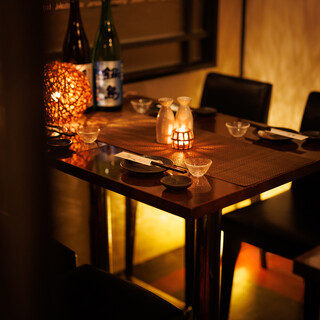 Equipped with banquet table and private room seating. Available from 2 people♪