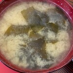 来々亭 - 味噌汁