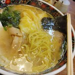 Funamizaka - 麺はストレート