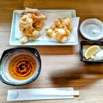 江戸そば マルノ - 北寄貝と百合根