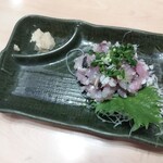 魚がし寿司 - 鯵のたたき