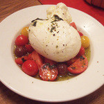 祥瑞 - ブッラータとトマト(3800円)