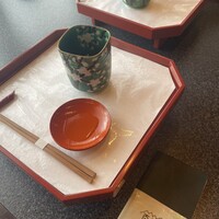 行楽庵 - 食前酒と春のお野菜色々