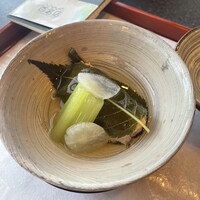 行楽庵 - 鱒の櫻餅仕立て