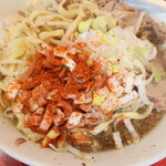 ラーメン二郎 - 白ネギ投下～♪