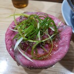 河内の中華そば 醤 - 限定？ローストビーフ丼