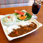 One's cafe - カレーライスランチ、アイスコーヒー