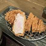 農村料理の店 もくもく - かつ断面