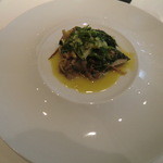 レストラン コバヤシ - 青森大間のメバル蒸し煮　茸、野菜と共に
      