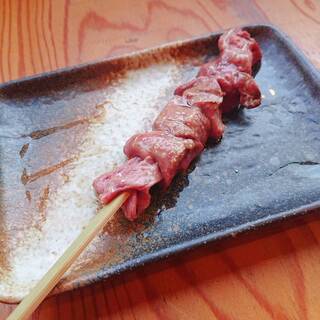 看板！国産、地鶏の手打ち焼き鳥