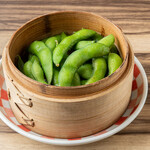 steamed edamame