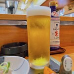 Oshokuji Dokoro Saisai - ちょい飲み手帖セットから
                      ドリンクは生ビールをチョイス☆