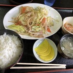 いろり亭 - 野菜炒め定食　780円