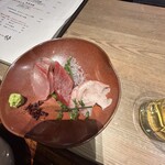 米寿 - なごみ御前の御造り三種